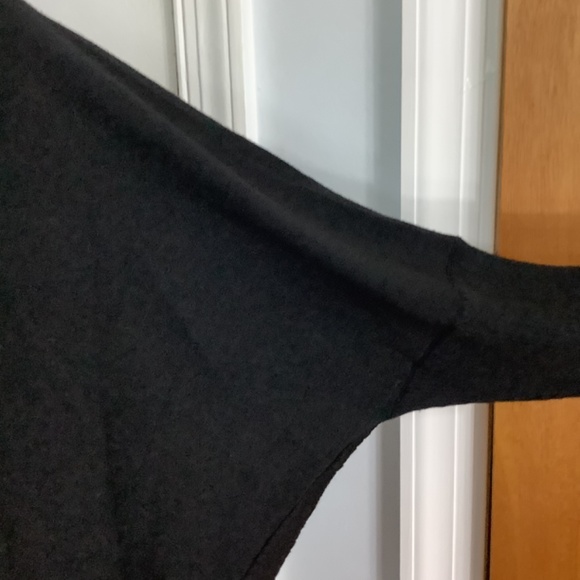 LAFAYETTE 148 SMALL BLACK WOOL SWEATER LIGHTWEIGHT DOLMAN SLEEVE RELAXED… - Picture 13 of 14